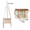 Myra Bag Western Fringe Crossbody for Women - Leather Boho