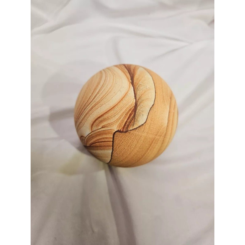 Beautiful Natural Sandstone Sphere - from Arizona Sierra, USA -