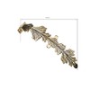 1xAntique Brass Curtain Tie back Hold Back Leaf Curtain Tieback