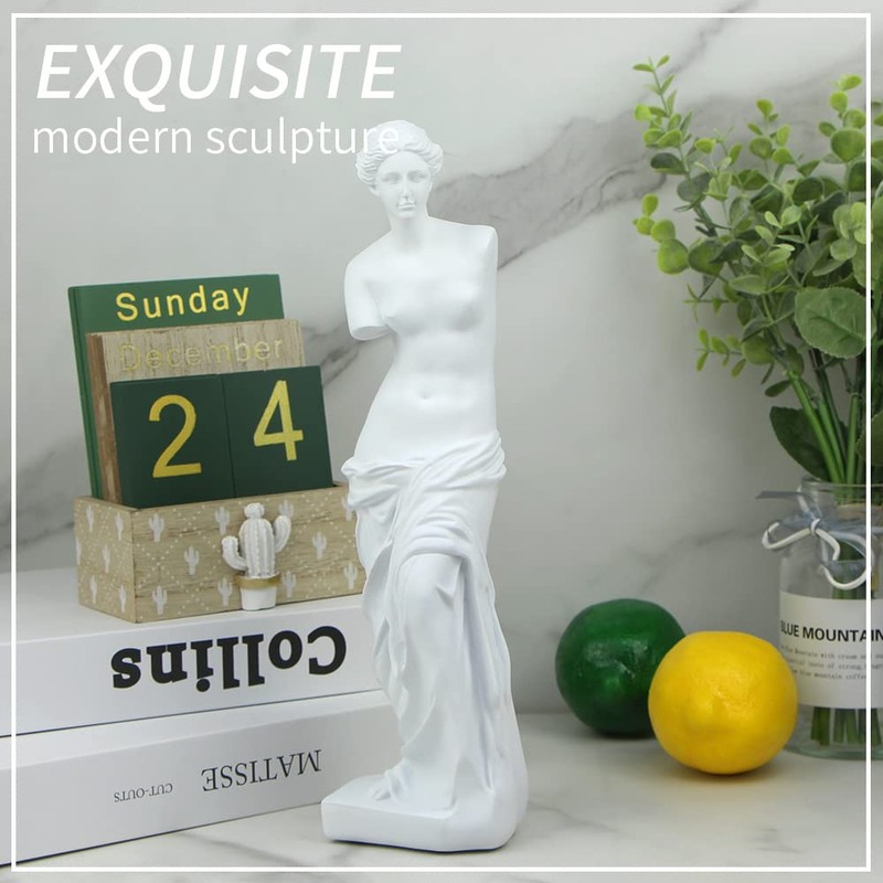 Norrclp 11.5in Greek Statue of Venus, Classic Roman Bust Greek