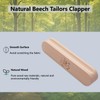 Beech Wood Tailors Clapper - Professional Quilting & Sewing Tool