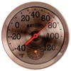 8" Metal Dial Thermometer/Hygrometer Oil Rubbed Bronze