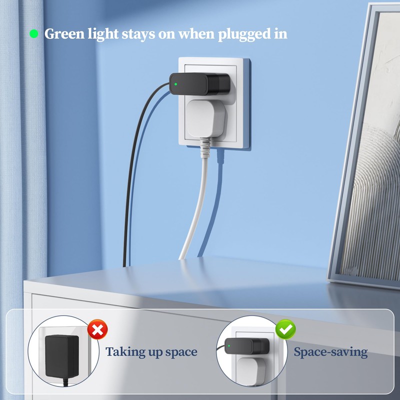 Charger for Wyze Cordless Vacuum Power Cord for Wyze WCVV2CD