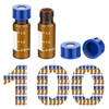 Membrane Solutions Autosampler Vials, 2ml HPLC Vials, 9-425 Lab Amber
