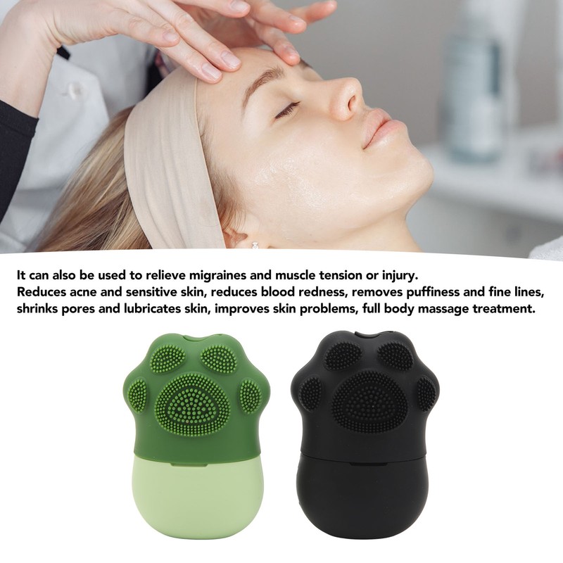 2PCS Ice Cube Roller Massager Cat Claw Shape Reusable Massage