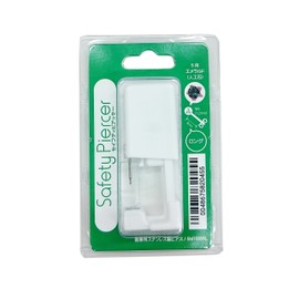 JPS 5M105WL Safety Piercer, Long for Ears, Silver Color, Medical Stainless Steel, May