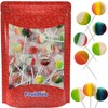 Fruidles Multicolor Round Lollipop, Mixed Fruit Flavor, Made in Brazil,