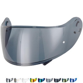 Everalo Compatible with Shoei Neotec 2 Visor - Cns 3 - Pinlock Ready Helmet Visor - Anti-Scratch and Anti-Fog (Black 30%)