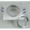 Recessed Spotlight Square Bi-Colour Aluminium Recessed Lights Under-Unit Lights Aluminium