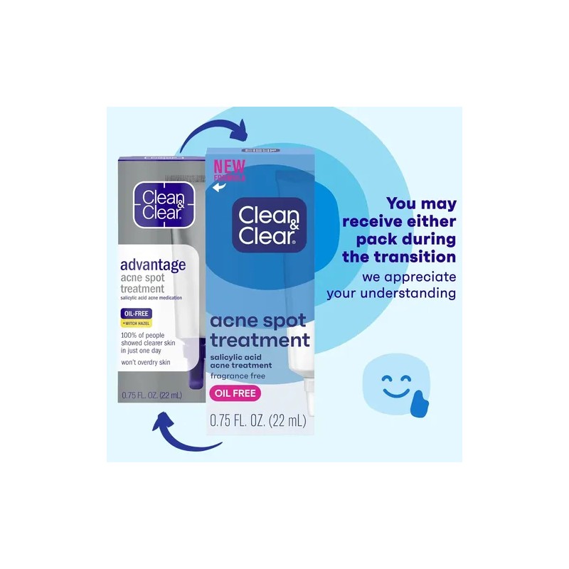 Clean & Clear Tratamiento Localizado Para Acné 22 Ml