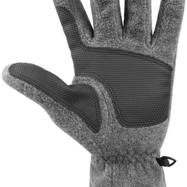 normani Thinsulate Men's Fleece Gloves with Fleece Lining – Beautifully Warm for Cold Days, Nuuk Grey, Size M