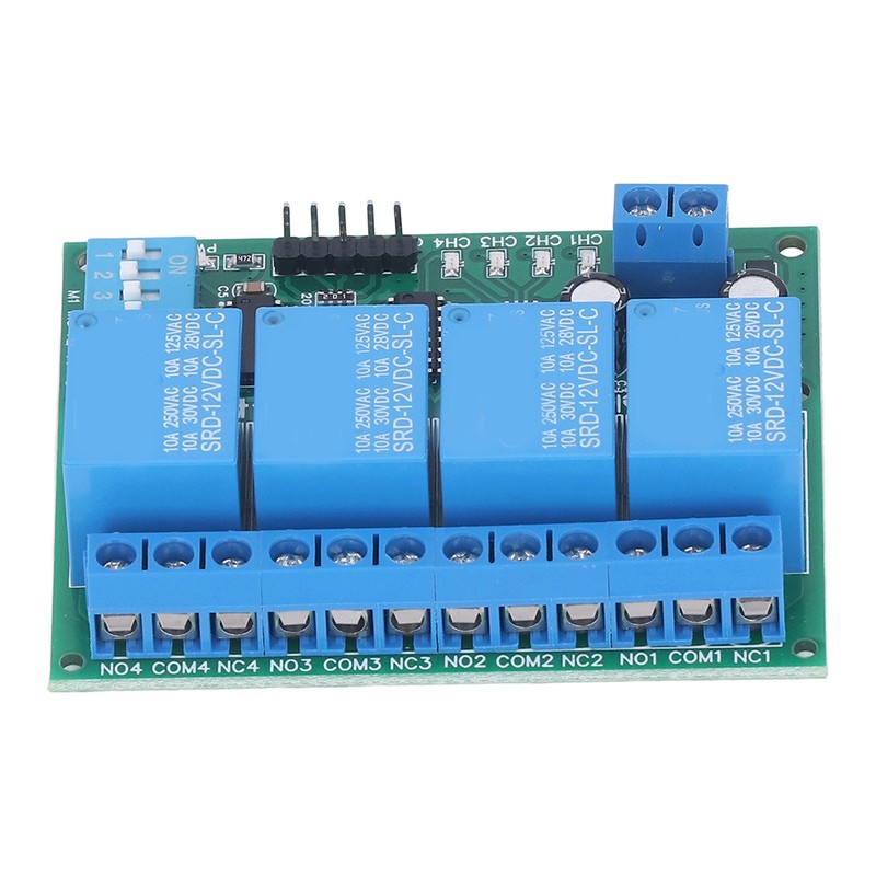 Relay Module 4 Channel Control Board Switch Controller DC 12V