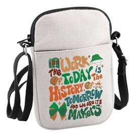 Camping Girl Gift Girl Scouts Troop Crossbody Bag Scout Leader Gift Biscuit Mom Gift (The Work Of C Bag)