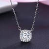 SBLING - Collar con colgante de plata de ley chapada