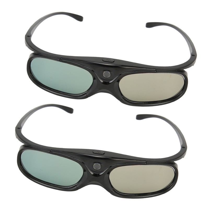 DLP Link 3D Glasses Rechargeable 144Hz Refresh Left Right Eye