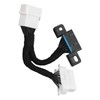 0.15m 16Pin OBD2 Splitter Extension Y Cable Male to Dual