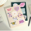 Aesthetic Waterproof Sticker Pack – 25 PCS | Cute &