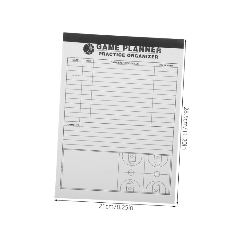 OHPHCALL Basketball Game Records Book Score Record Book Basketball Supplies