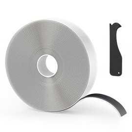 Rvhouse Butyl Tape Black 3/4” x 30 Ft 1 Pack None Hardening Premium Butyl Caulk Tape for RV Window Glazing Roofing Leak Opening Pipe Plumbing Fixture EPDM Roof Patching (PBT1909B1)