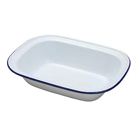 Falcon 18cm Oblong Pie Dish White - 44018