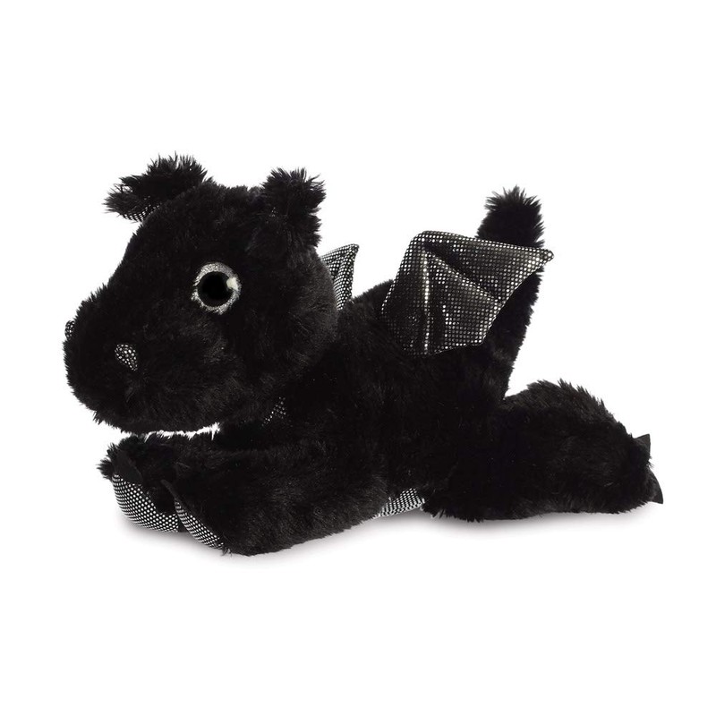 Aurora, 61017, Sparkle Tales, Onyx Dragon, 12In, Soft Toy, Black