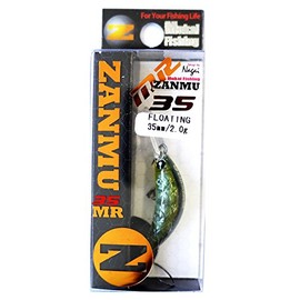 ムカイ(Mukai) クランクベイト ザンム35MR F つぶアン 35mm 2g グリーンストライパー 定番10 ルアー