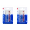 Claplex Interdental Brush CPS07 (Red) Refills Set of 2 [Total