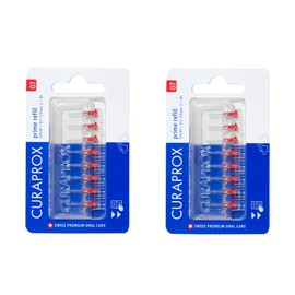 Claplex Interdental Brush CPS07 (Red) Refills Set of 2 [Total 16 Pieces]