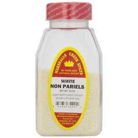 Marshall’s Creek Spices Non Pariels White, 12 Ounce