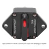 DC 32V Circuit Breaker with Switch Manual Reset Waterproof for