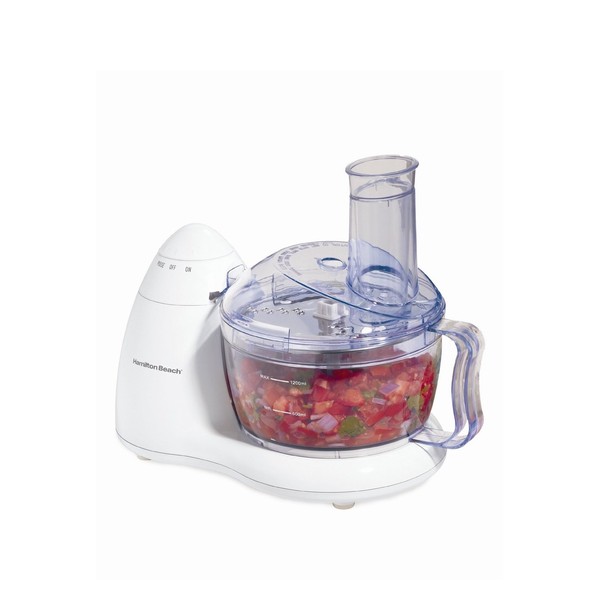 Hamilton Beach Compact 8-Cup Food Processor & Vegetable Chopper for