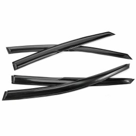 Geartronics Window Visor Sun Rain Guard Vent Shade Shield 4pcs For Kia Optima K5 2011-2015