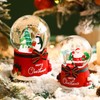Bbiamsleep 40 Pcs Mini Christmas Figures Christmas Miniature Ornaments Mini