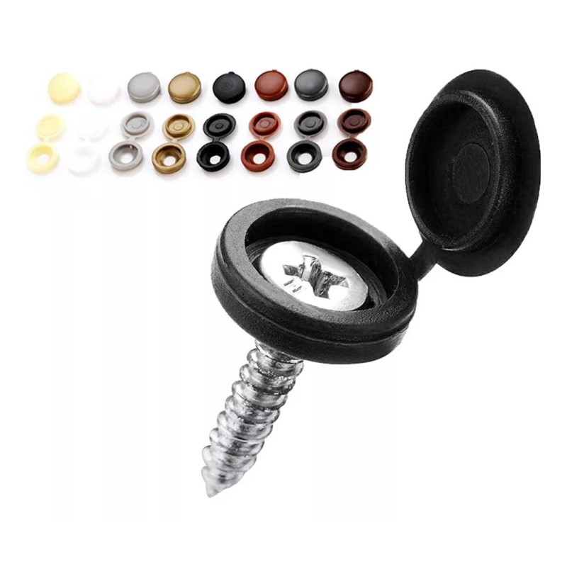 Estuchelandia 100pzas Cubiertas Para Tornillos Tuercas Clavos Decoración