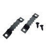 20 Pack Sawtooth Picture Frame Hanger 45mm Black + Screws