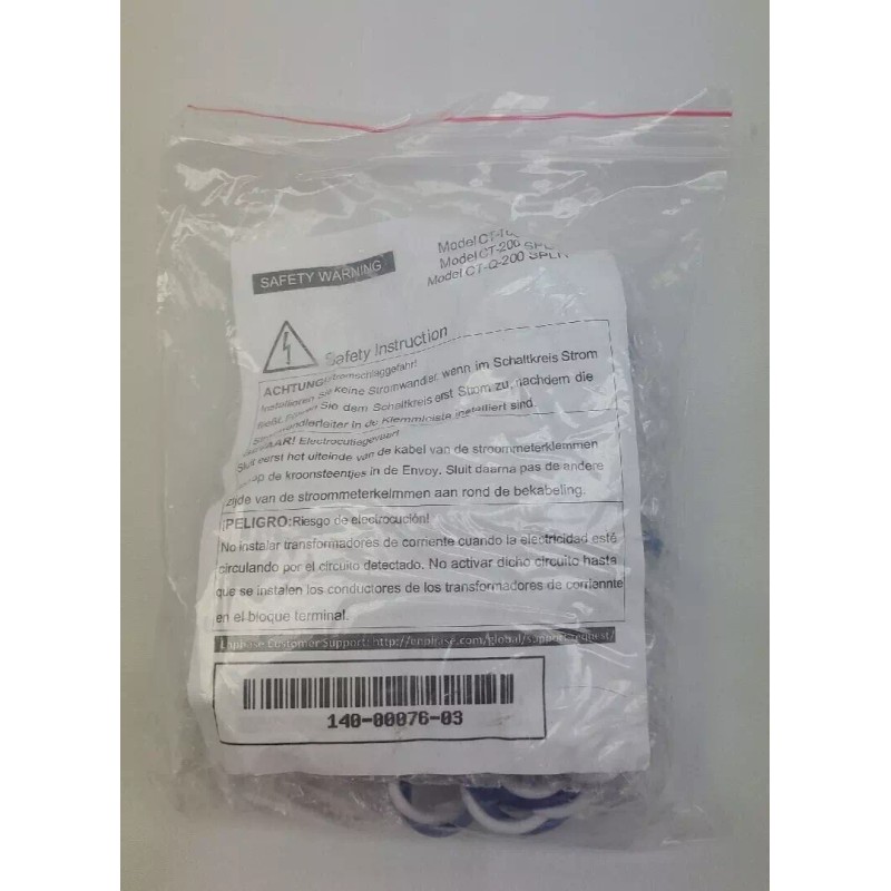 Enphase CT-200-SPLIT Consumption Monitoring Current Transformer 200A 250VAC Max