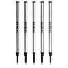 Rollerball Pen Refills by NEO+, Black Ink (Pack of 5)