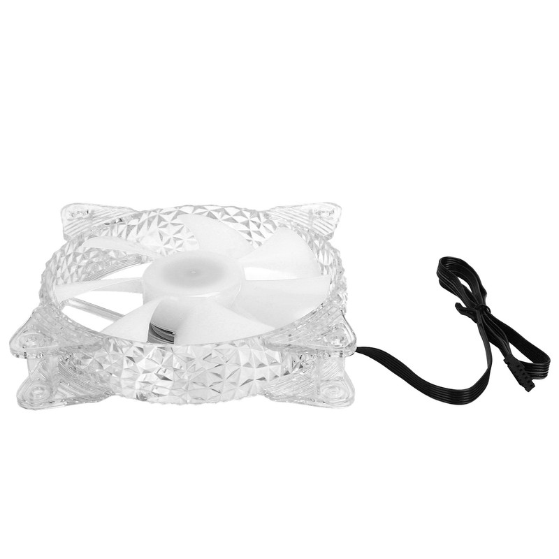 RGB MultiColor CPU Cooling Fan Computer Case Cooler Fan Ventilator