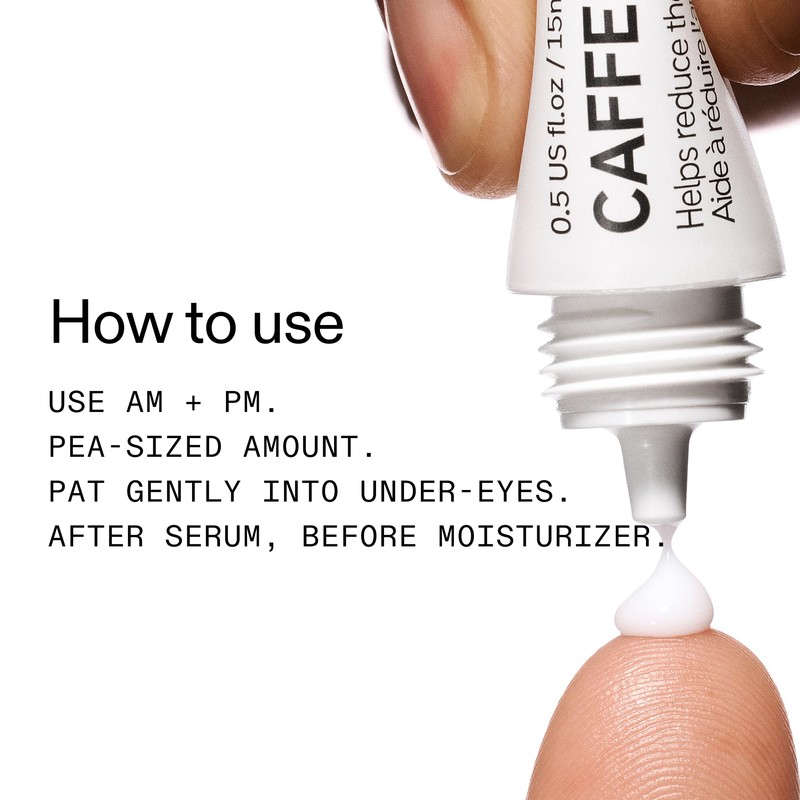 The INKEY List Caffeine Eye Cream, Reduce Eye Puffiness and