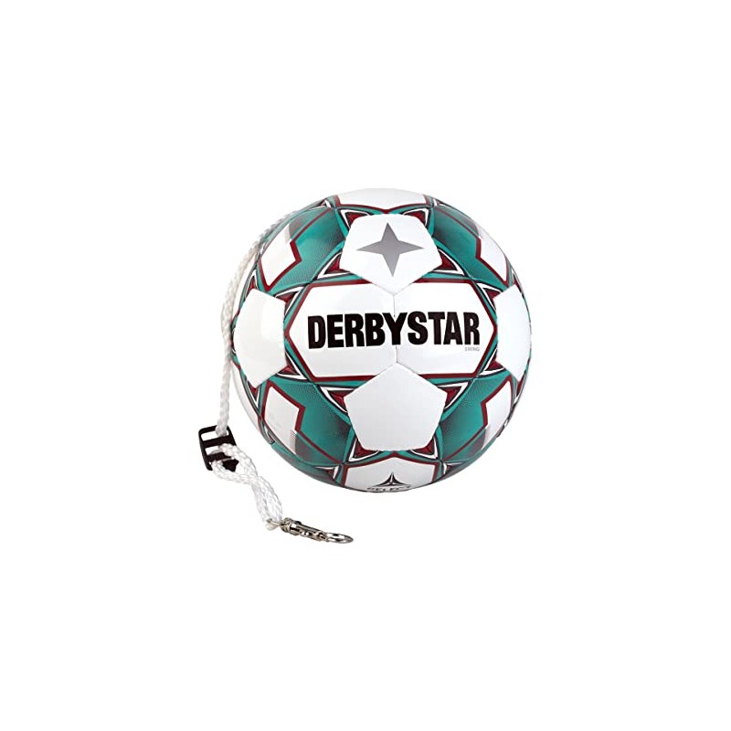 DERBYSTAR Unisex - Adult Swing Football, White, 5