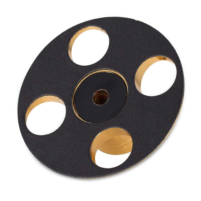 Nobsound LP Vinyl Turntables Metal Disc Stabilizer Record Weight/HiFi (Gold)