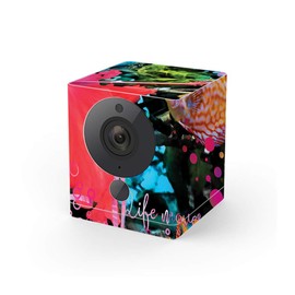 MightySkins Skin Compatible with Wyze Cam V2 - Trippy Ocean | Protective, Durable, and Unique Vinyl Decal wrap Cover | Easy to Apply, Remove, and Change Styles | Made in The USA