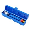 Bright Colourful Snack & Stack Fork & Spoon Cutlery Set
