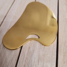 NationInFashion Gua Sha Scraping Face Massage Tool Stainless Steel Metal Guasha