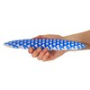 Toyland® 4" Fidget Worm Fidget Toy - Blue and White