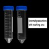 BITEFU 50 x 50 ml Test Tube, Plastic Centrifuge Tube,