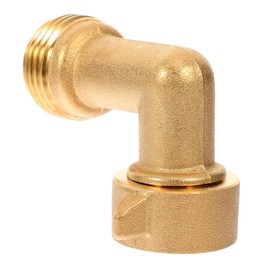 8sanlione RV 90 Degree Water Hose Elbow, 3/4" RV Drinking Water Garden Hose Elbow Adapter with Easy Grip Connector, Vehicle Exterior Accessories, Universal for RV, Camper, Trailer