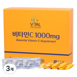 Vital Program Genuine Vitamin C 1000mg, 600 tablets, 3 units / 바이탈프로그램 정품 비타민C 1000mg, 600정, 3개