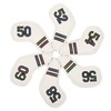 Golf Club Wedge Head Covers 6 Piece Set 50, 52,