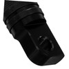 Mobestech Motorcycle Footrests Universal Aluminum Foot Pegs Anti-slip Knurled Design